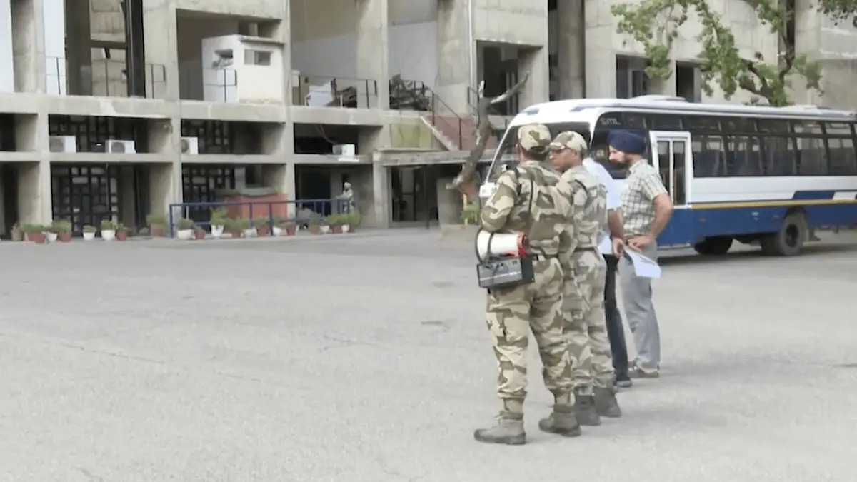 Bomb Threat At Haryana Secretariat In Chandigarh, Security Teams Rushed To Site Haryana secretariat bomb threat