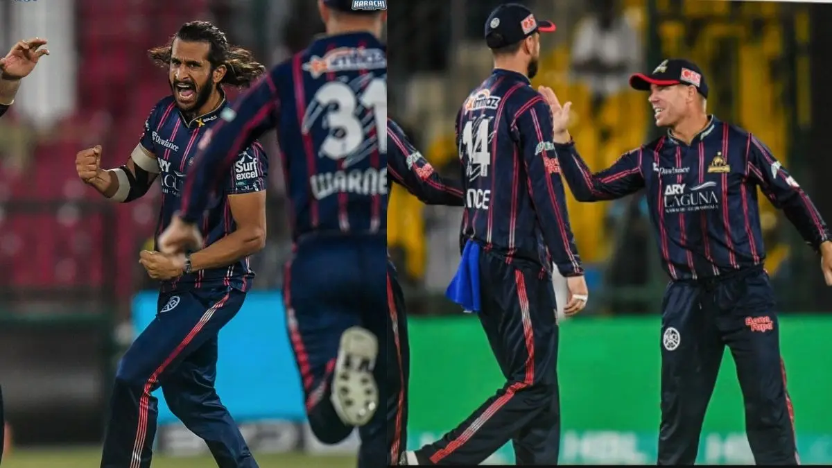 Hasan ali shines with bowl as karachi kings beat Quetta Gladiators Mohammad Amir impress with batting