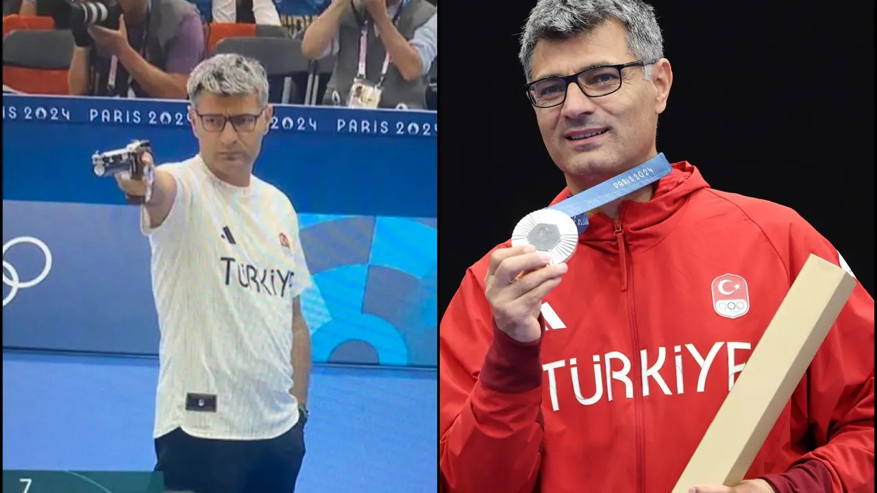 “He Defines Aura”: Turkish Shooter Yusuf Dikec Wins Silver at 51 Without Specialized Gear
