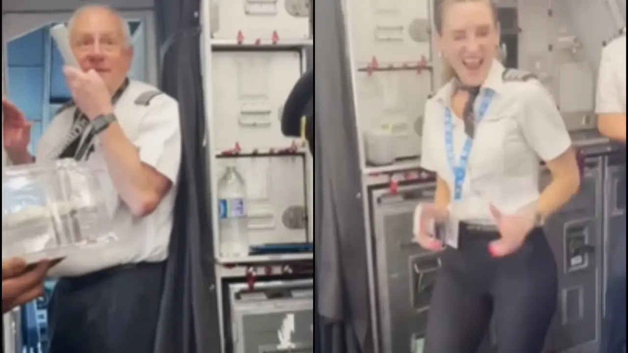 Heartwarming Moment as Retiring American Airlines Pilot Flies with Daughter as Co-Pilot Heartwarming Moment as Retiring American Airlines Pilot Flies with Daughter as Co-Pilot