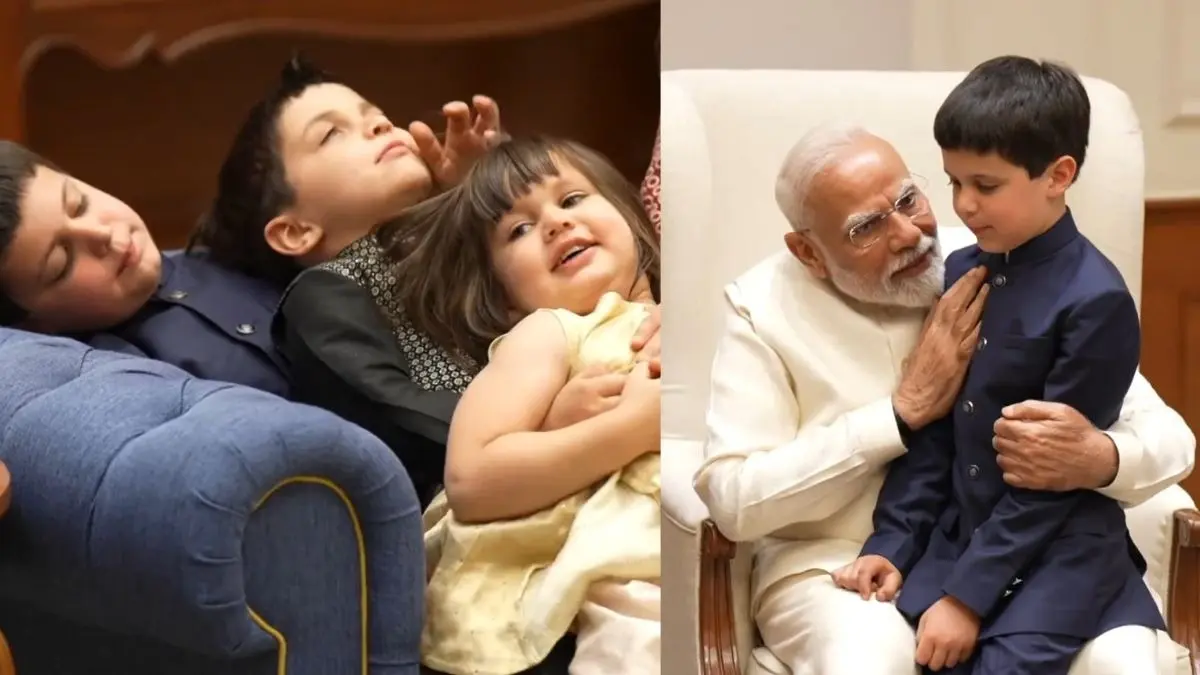 Heartwarming video of the meeting of the Vance family at the PM residence