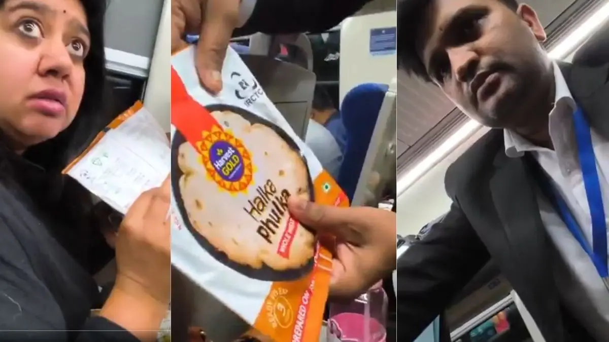'Heated in Plastic?’ Vande Bharat Passenger Flags Food Safety Concern, IRCTC Responds 'Heated in Plastic?’ Vande Bharat Passenger Flags Food Safety Concern, IRCTC Responds