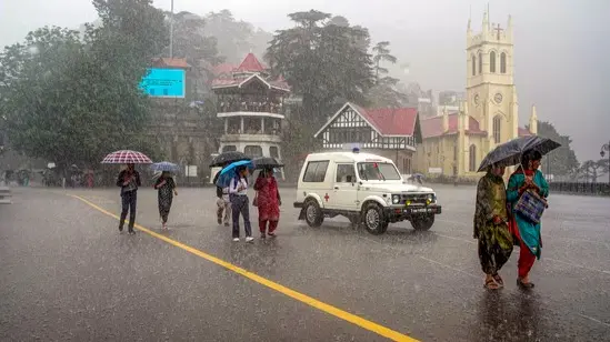 Heavy Rain in Himachal Pradesh