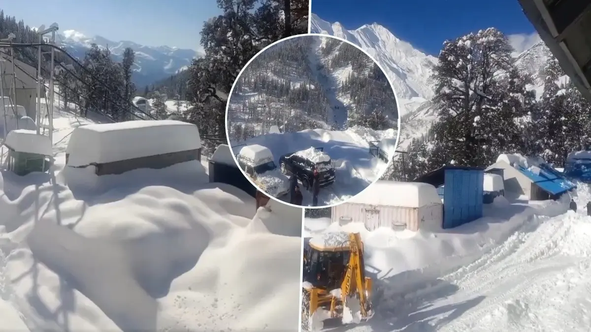 Heavy Snowfall Disrupts Around 885 Roads Across Himachal, Water and Power Supply Hit