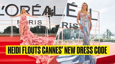 Cannes Film Festival 2025: Heidi Klum Plays By Her Own Rules At Red Carpet, Dazzles In A 'Voluminous' Gown With Long Train | Republic World Cannes Film Festival 2025: Heidi Klum Plays By Her Own Rules At Red Carpet, Dazzles In A 'Voluminous' Gown With Long Train | Republic World