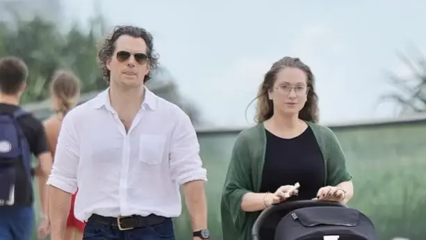 Henry Cavill And Natalie Viscuso Welcome First Child, Couple Takes A Stroll With Newborn Henry Cavill And Natalie Viscuso out on a stroll with their kid