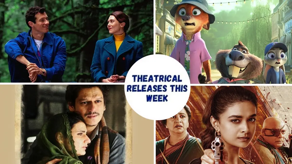 Theatrical Releases This Week: Tere Ishk Mein, Gustaakh Ishq, Revolver Rita, Andhra King Taluka, Zootopia 2 And More Movies To Watch Here's a list of new movies releasing in cinema halls this week
