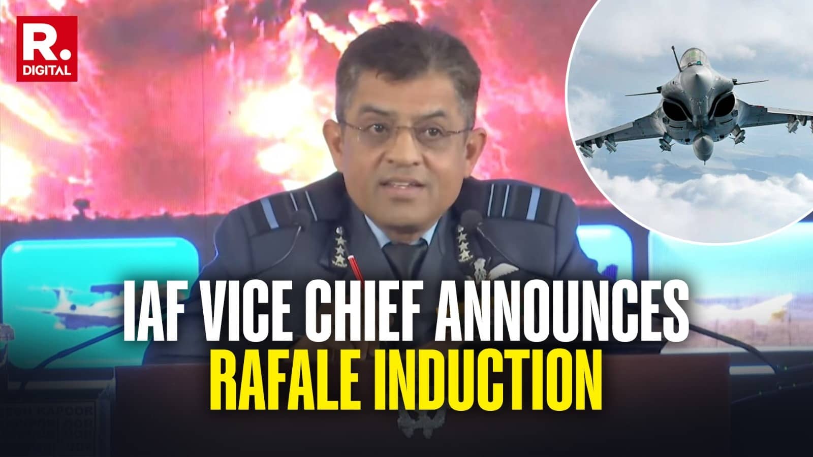 'Hero Of Op Sindoor': IAF Vice Chief Hails Rafale, Declares Expansion Ahead Of Mega Jets Deal