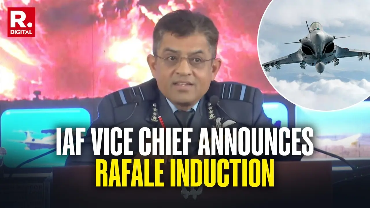'Hero Of Op Sindoor': IAF Vice Chief Hails Rafale, Declares Expansion Ahead Of Mega Jets Deal 'Hero Of Op Sindoor': IAF Vice Chief Hails Rafale, Declares Expansion Ahead Of Mega Jets Deal