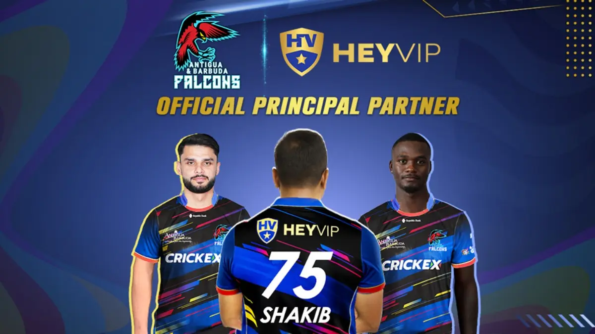 HEYVIP officially became the principal partner of the Antigua and Barbuda Falcons.
