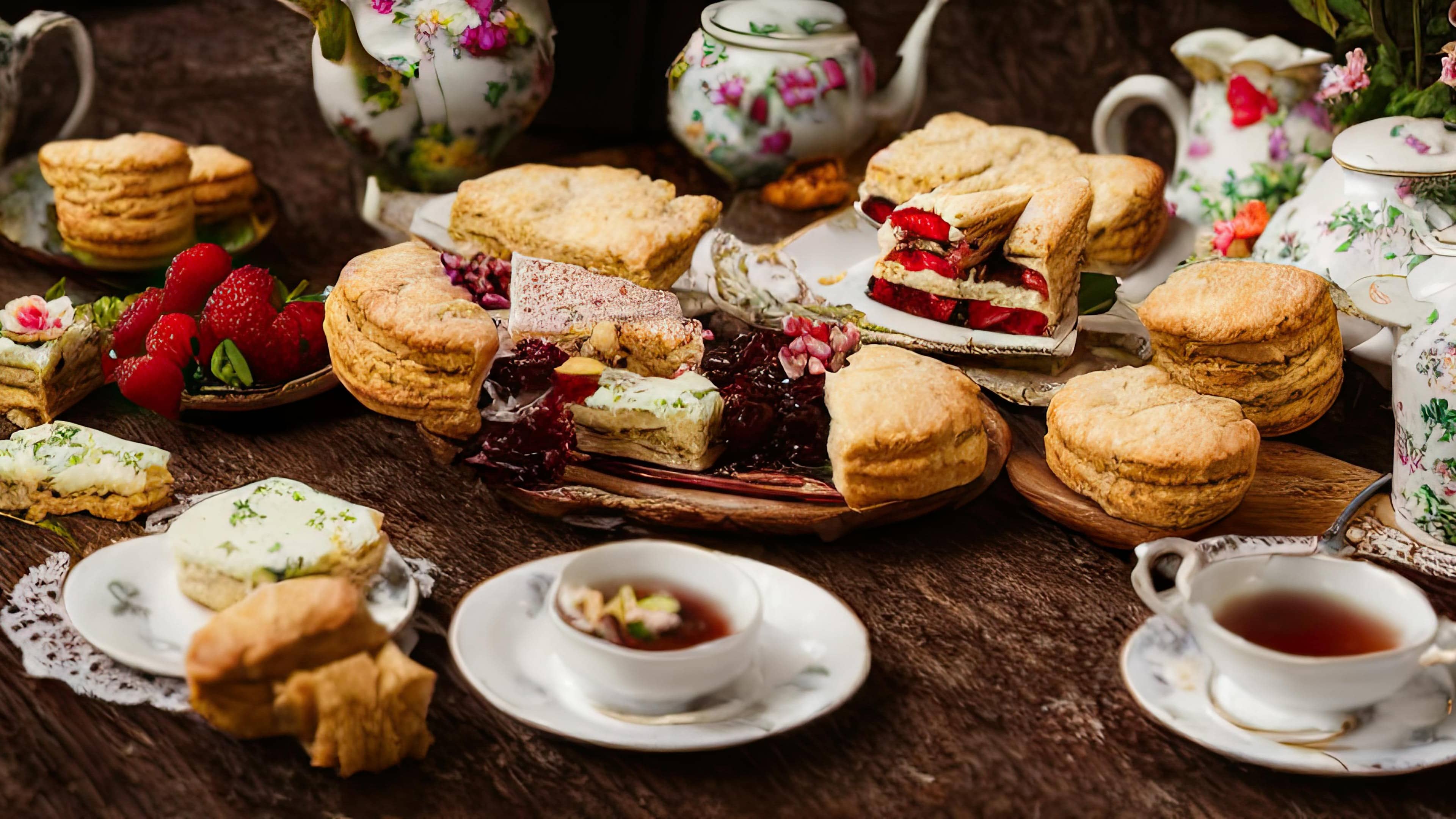 High Tea Sounds Better With Scrumptious Blueberry Cream Scone; Check ...