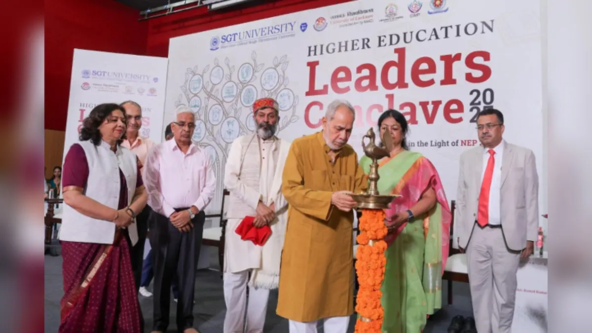 Higher Ed Meets NEP Vision Dialogue at SGT Transforming Higher Ed: SGT's NEP Dialogue