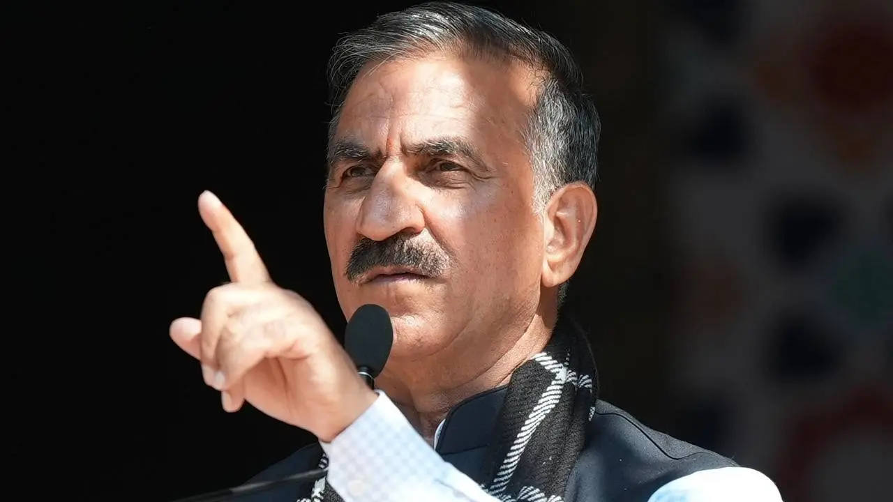 Himachal CM Sukhvinder Singh Sukhu