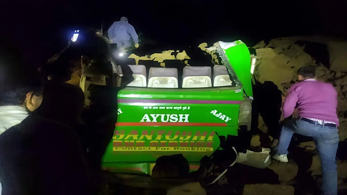 Himachal Pradesh Bus Tragedy: 18 Killed After Mountain Debris Falls On Private Bus