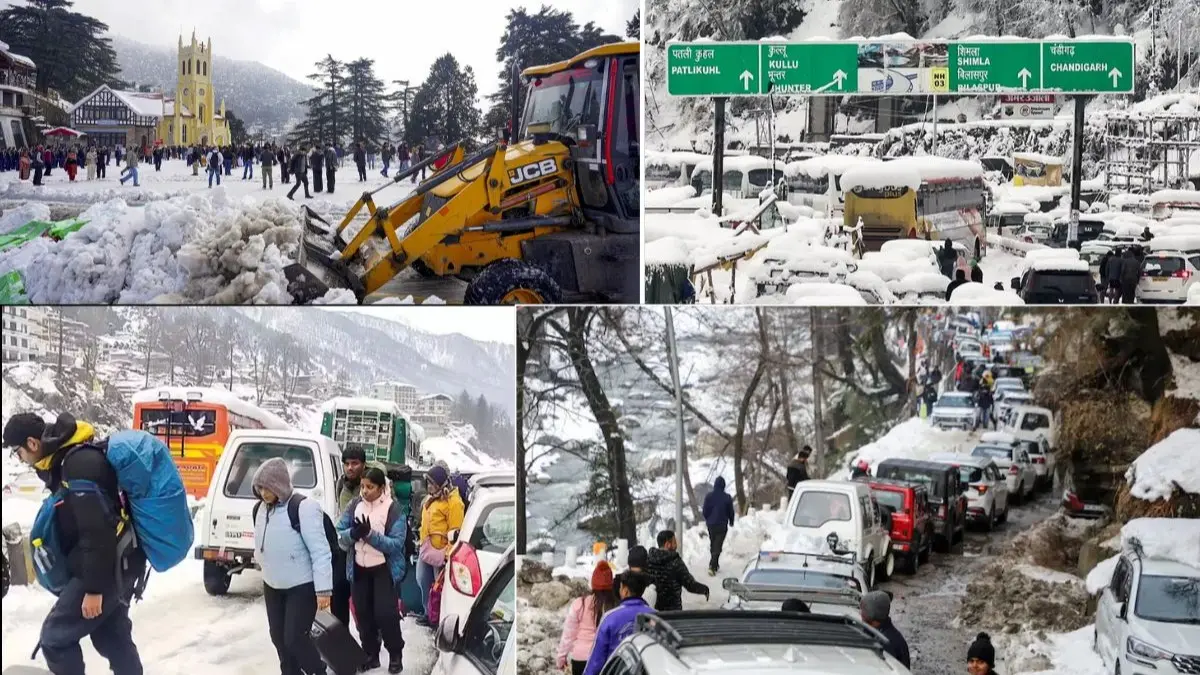 Himachal Roads Closed