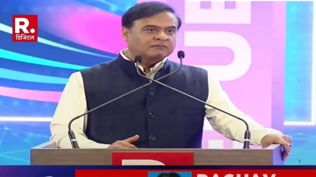 Himanta Biswa Sarma at Republic Plenary Summit 2025