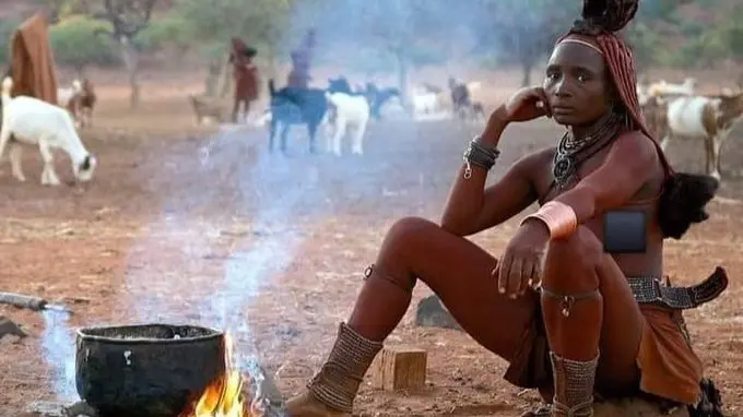 Himba Women Bathing Tradition