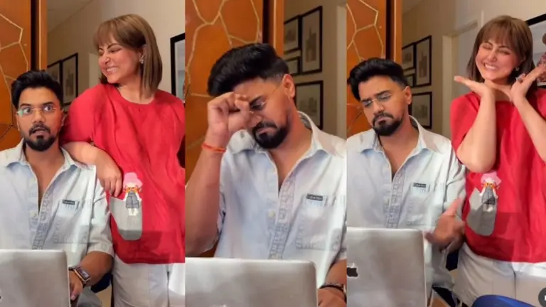 हिना खान से शादी कर रॉकी ने पकड़ लिया माथा! कपल का Funny Video देख हंसी नहीं रोक पाए फैंस Hina Khan