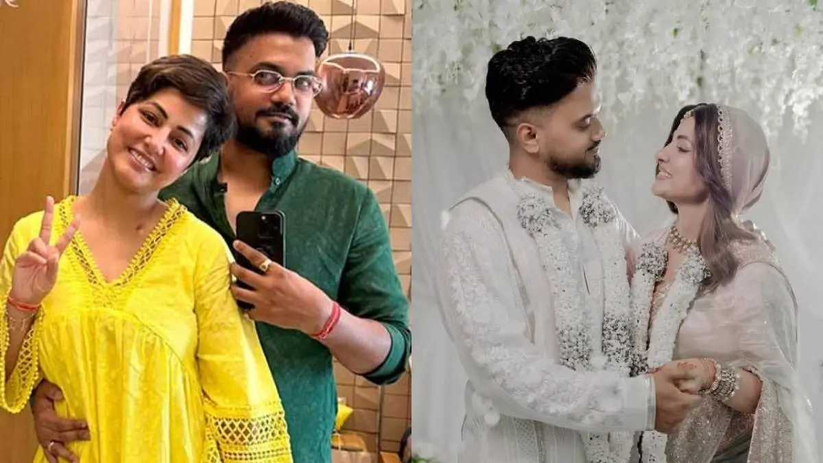 Hina Khan and Rocky Jaiswal