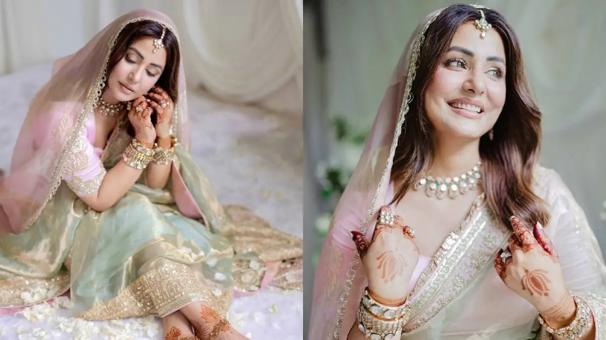 Hina Khan Bridal Look