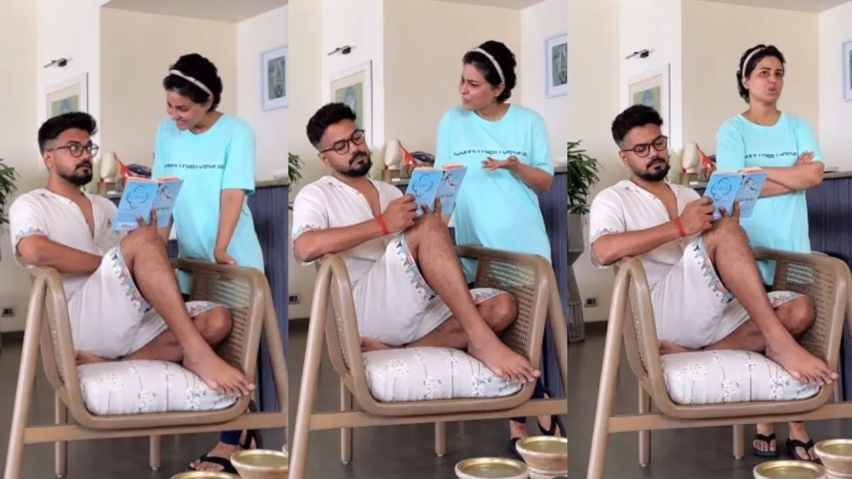 Hina Khan Rocky Jaiswal