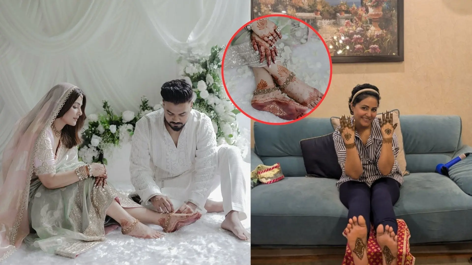 Hina Khan-Rocky Jaiswal Wedding Pictures 