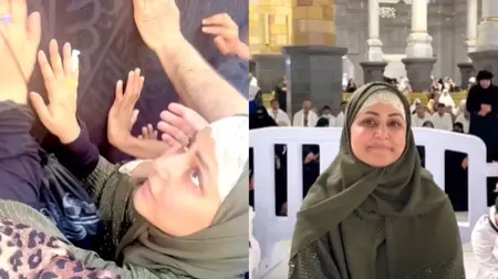 Hina Khan Umrah