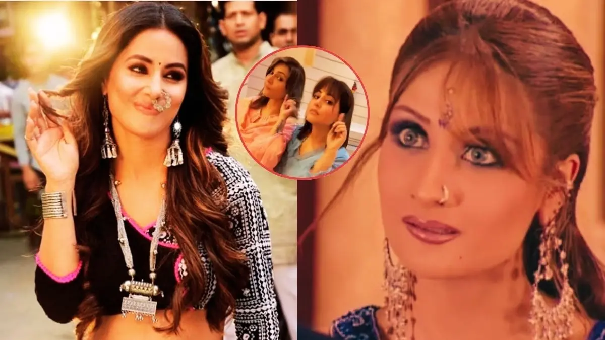 Hina Khan Urvashi Dholakia