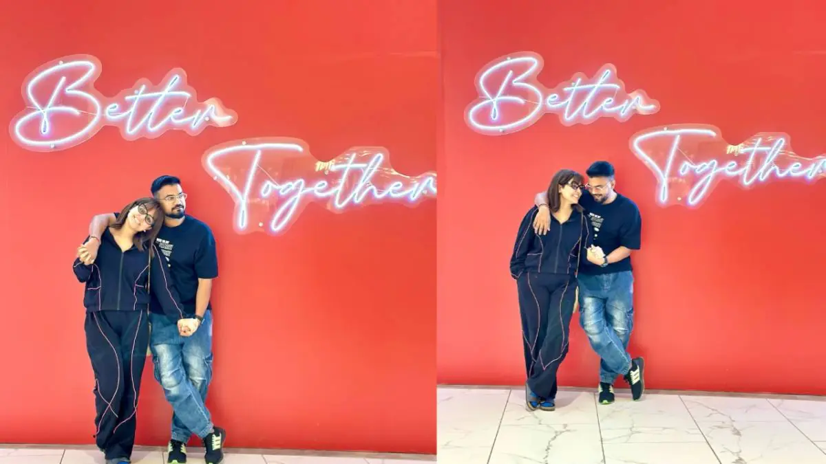 Hina Khan with boyfriend Rocky Jaiswal