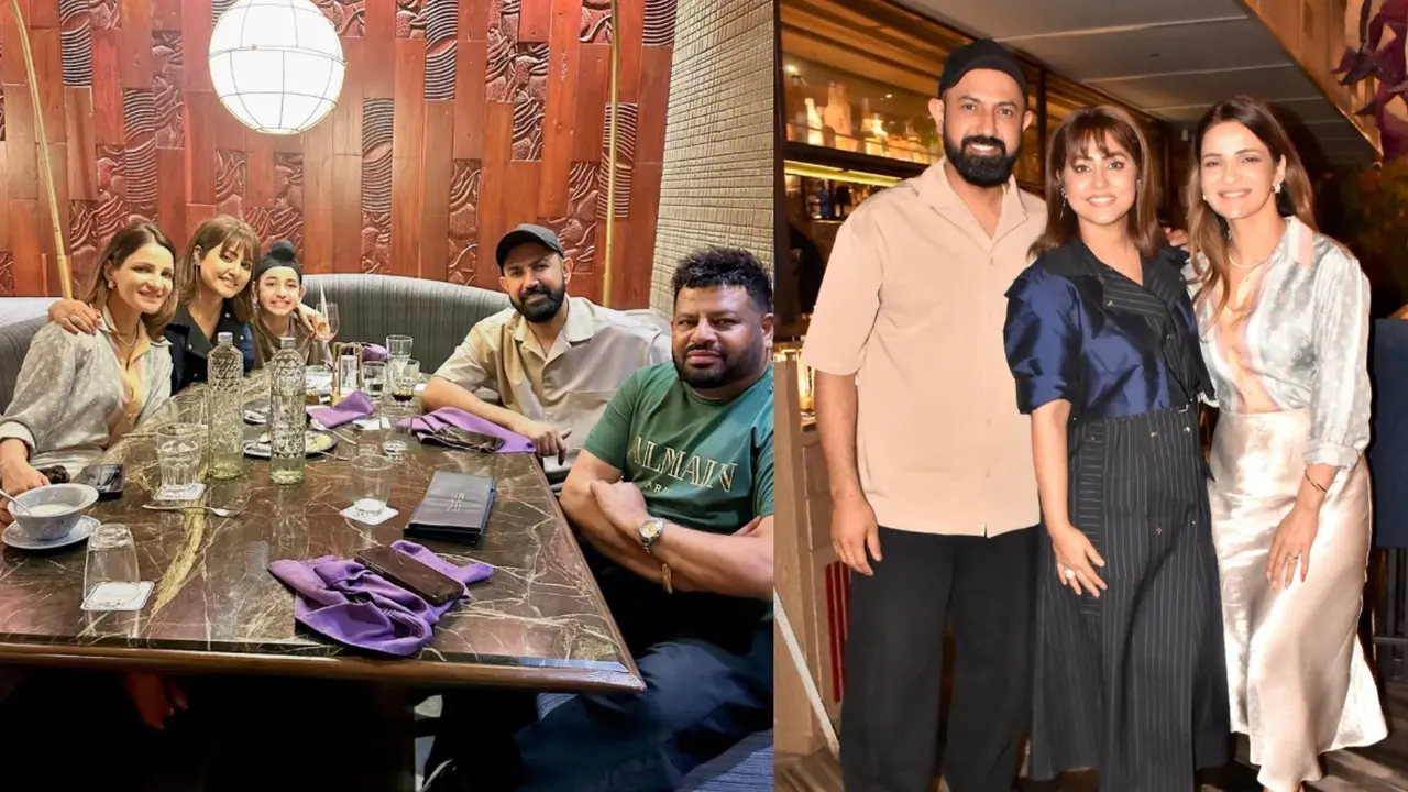 Hina Khan with Gippy Grewal