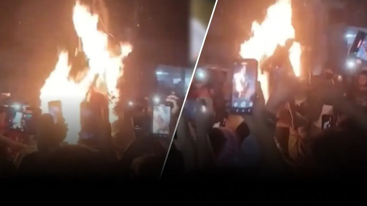 Hindu Man Lynched and Killed in Bangladesh's Mymensingh Due To 'Religious Blasphemy', Body Set Ablaze