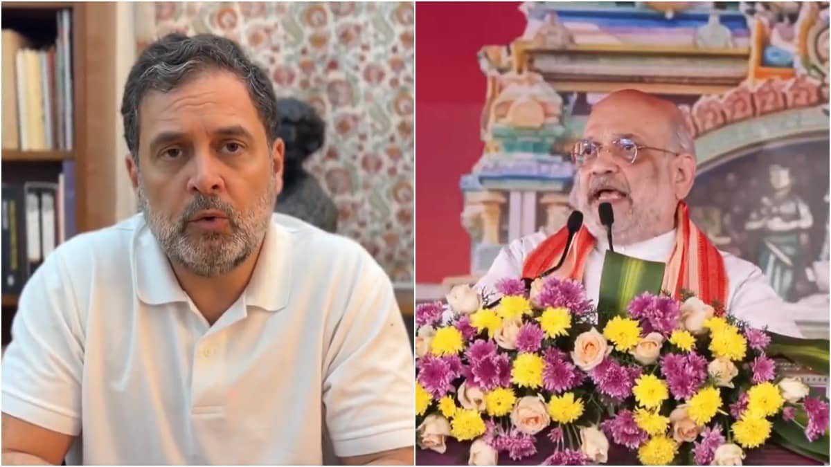 'His Policy Is To Lie, Then Repeat The Lie': Amit Shah Scorches Rahul Gandhi Over US Trade Deal Claims