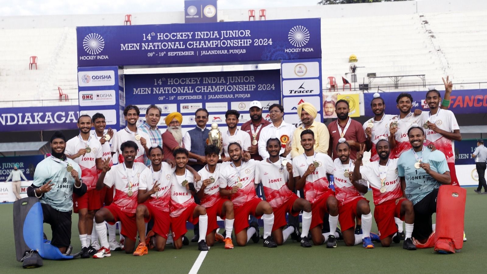 Hockey Punjab crowned as the champions of 14th Hockey India Junior Men ...