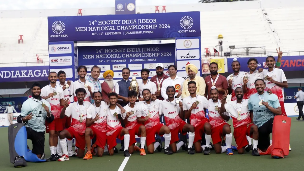 Hockey Punjab crowned as the champions of 14th Hockey India Junior Men National Championship 2024 Hockey Punjab crowned as the champions of 14th Hockey India Junior Men National Championship 2024+