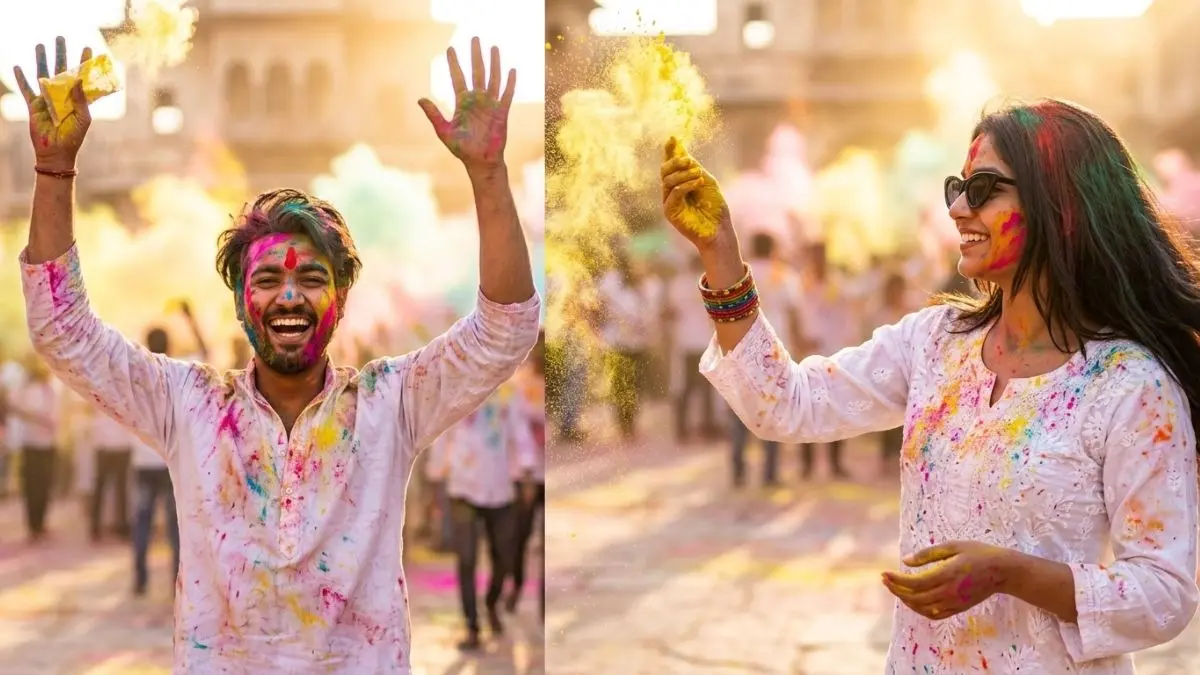 Holi 2026: होली पर अगर ऐसे फोटो कर दिए पोस्ट तो फेसबुक-इंस्टा पर Likes की आ जाएगी बौछार holi 2026 celebration