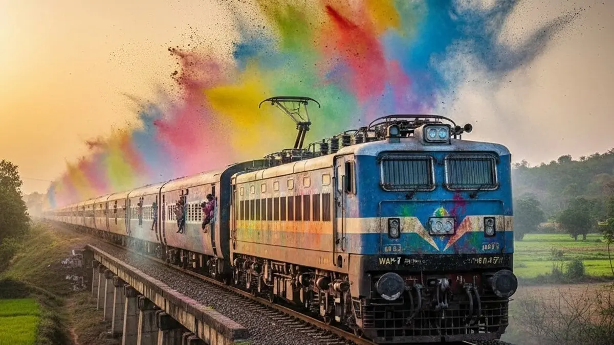 Holi 2026: Railways Rolls Out Massive Pan-India Festive Travel Plan; Check Full List of 1244 Special Trains, Key Stations, Routes Holi 2026: Indian Railways Rolls Out Massive Pan-India Festive Travel Plan; Check Full List of 1244 Special Trains, Key Stations, Routes