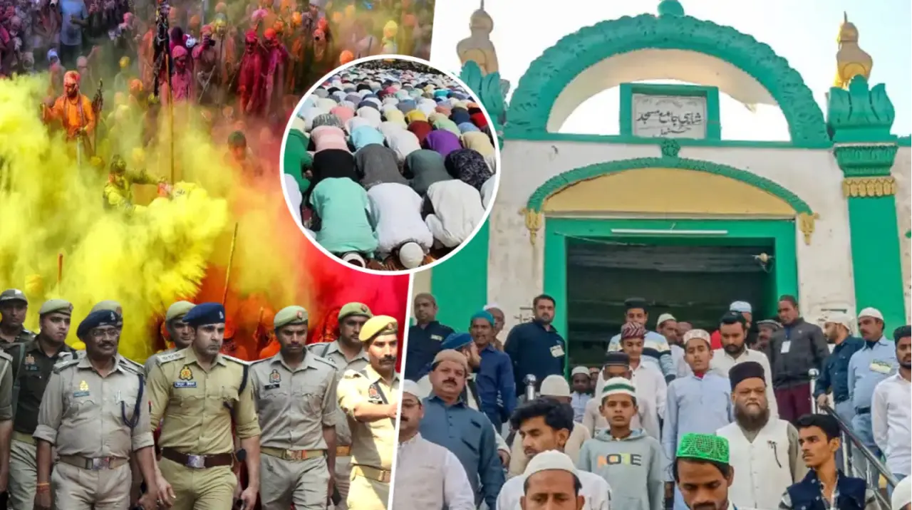 Holi Celebration in Sambhal