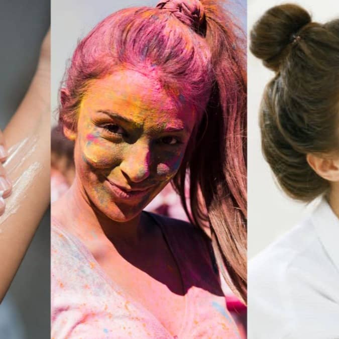 Holi Skin Protection