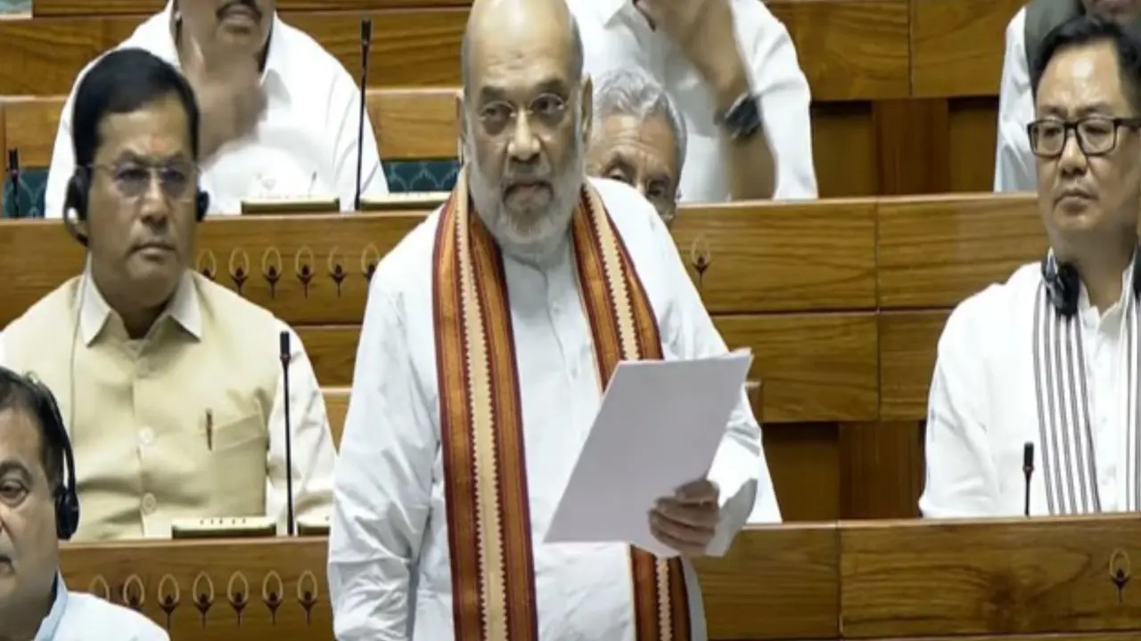 Home Minister Amit Shah Unleashes "Sledgehammer" on Congress, Blames Nehru-Gandhi Legacy for Aksai Chin and China Policies Home Minister Amit Shah
