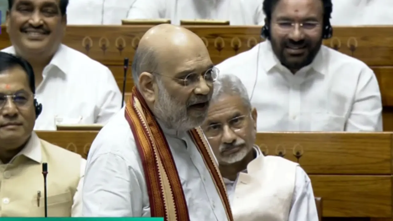 Home Minister Amit Shah BlasHome Minister Amit Shah Blasts Congressts Congress