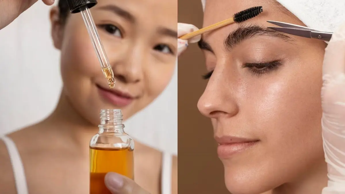 homemade eyebrow growth oil