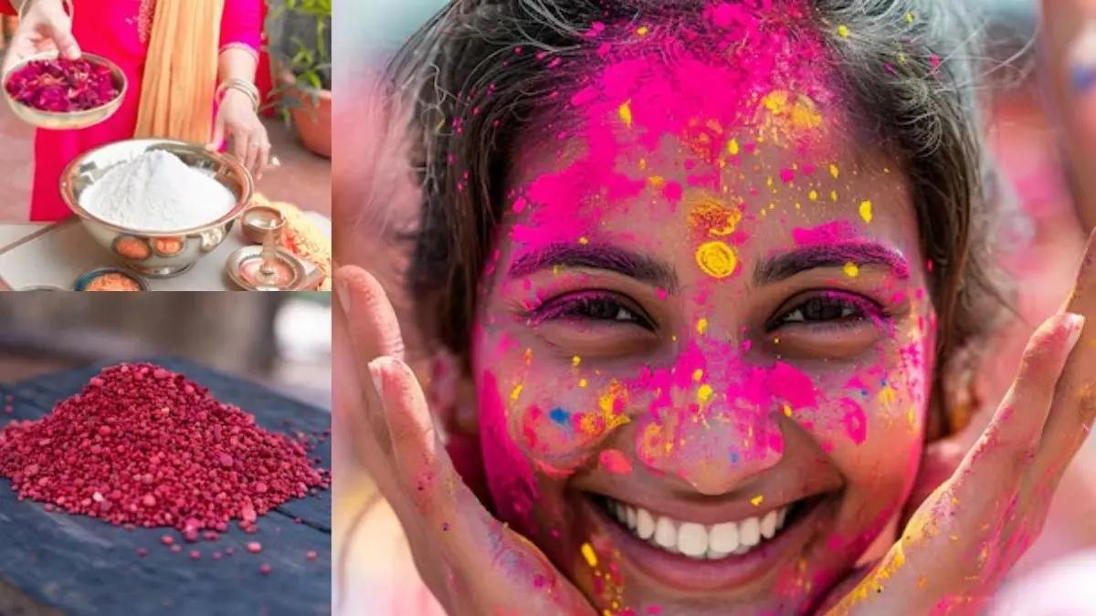 केमिकल रंगों से पाएं छुटकारा! घर पर गुलाब की पंखुड़ियों से बनाएं हर्बल गुलाल, बच्चे भी खेलें बेफिक्र, स्किन पर एलर्जी भी नहीं होगी Homemade Holi Colours