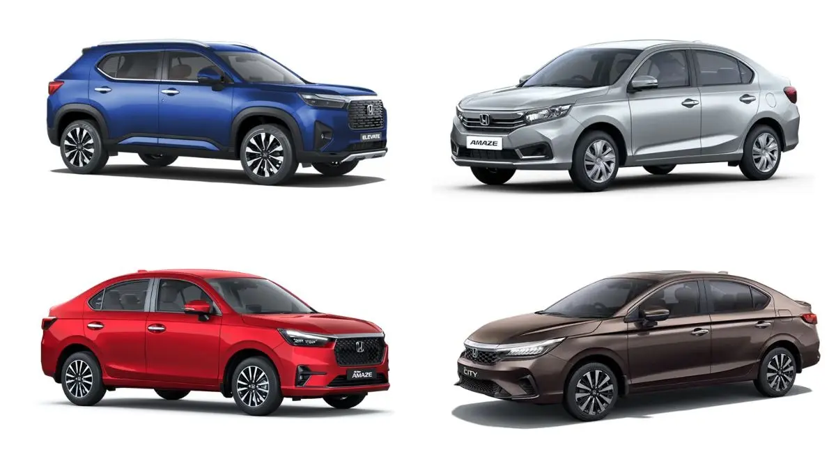 Honda Amaze, City, Elevate Get Affordable in August 2025 - Here’s How Much You Can Save Honda Cars in India