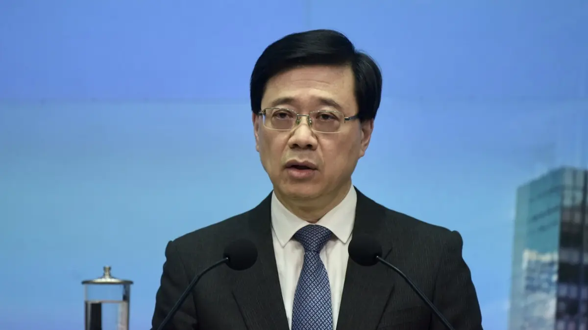 Hong Kong PM John Lee Ka-chiu
