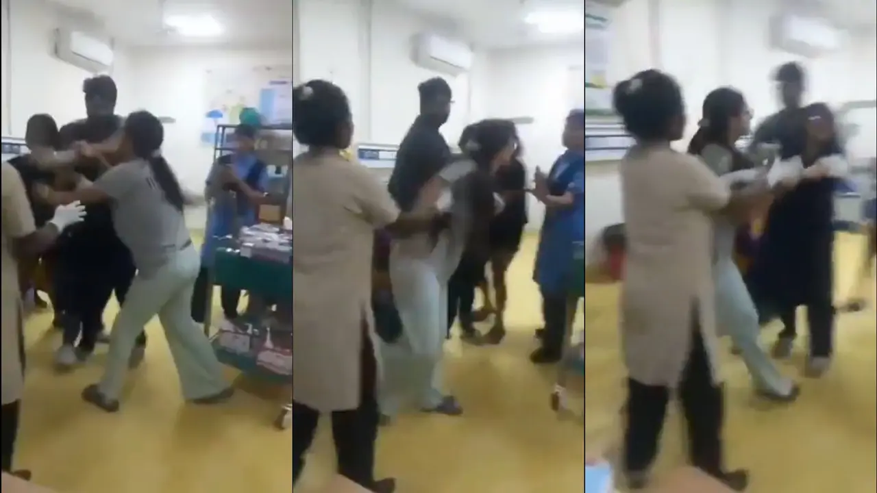 ‘Hospitals Are Not Fight Clubs!’: Female Intern Beaten in Shahdol Labour Room, Outrage Erupts Online | WATCH ‘Hospitals Are Not Fight Clubs!’: Female Intern Beaten in Shahdol Labour Room, Outrage Erupts Online