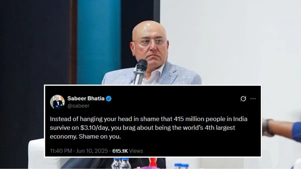 Hotmail Co-founder Sabeer Bhatia Gets Shutdown by Indian Netizens for Sitting Abroad and Running Down India Hotmail Co-founder Sabeer Bhatia Gets Shutdown by Indian Netizens for Sitting Abroad and Running Down India