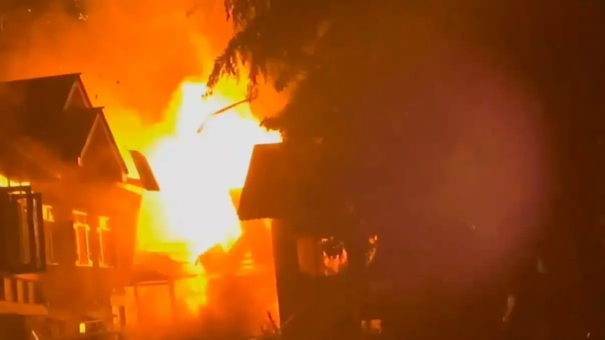 House of Lashkar Terrorist Blown Up