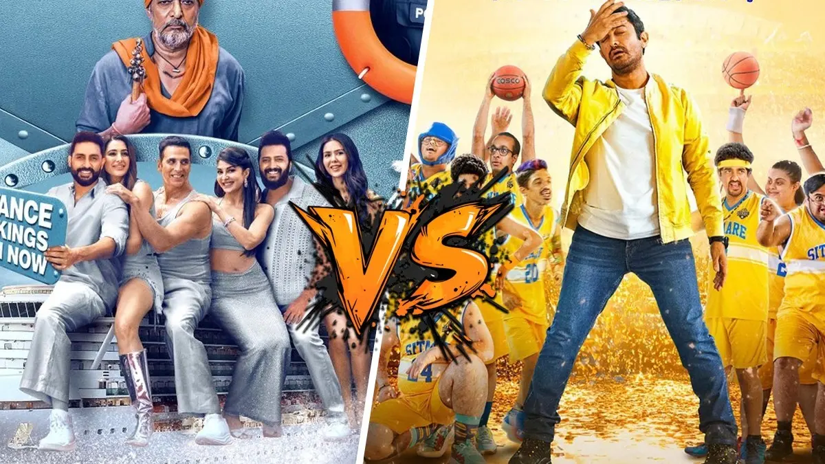 Housefull 5 Vs Sitaare Zameen Par Box Office Collection: Akshay Kumar Starrer Staring At Lowest Single Day Biz As Aamir Khan's Film Establishes Good Lead Housefull 5 and Sitaare Zameen Par are running in cinema halls now