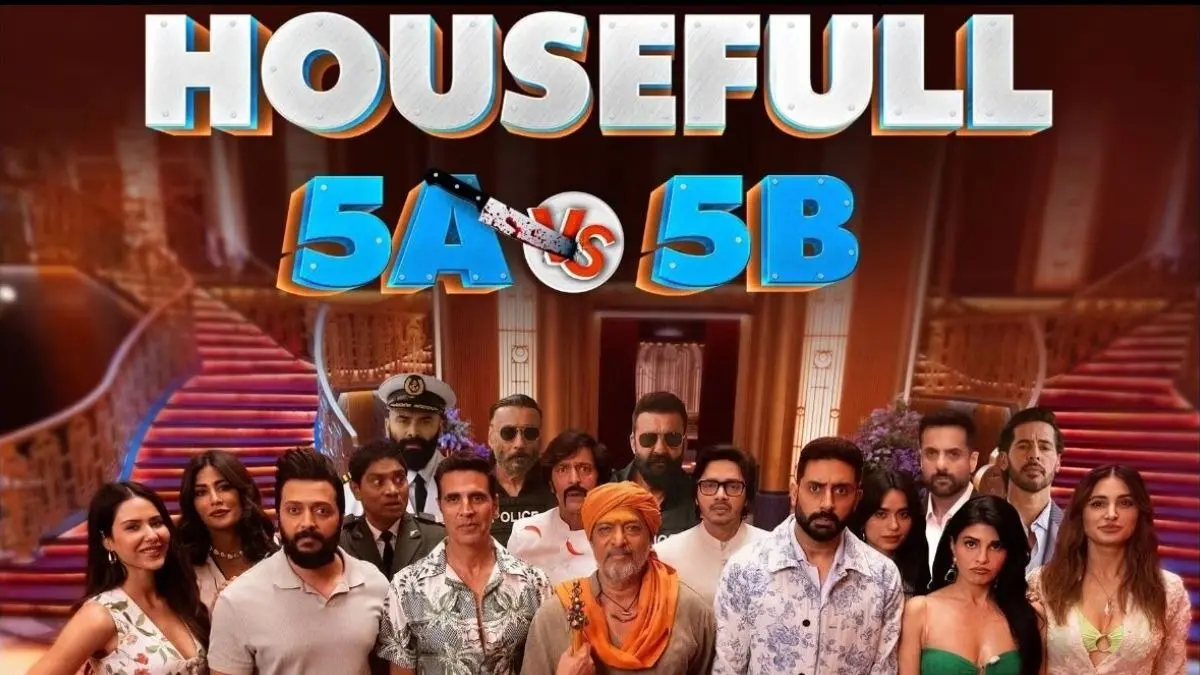 What's The Difference Between Housefull 5A And Housefull 5B? All You Need To Know Before Watching Akshay Kumar's Poorly Reviewed Film Housefull 5 official poster