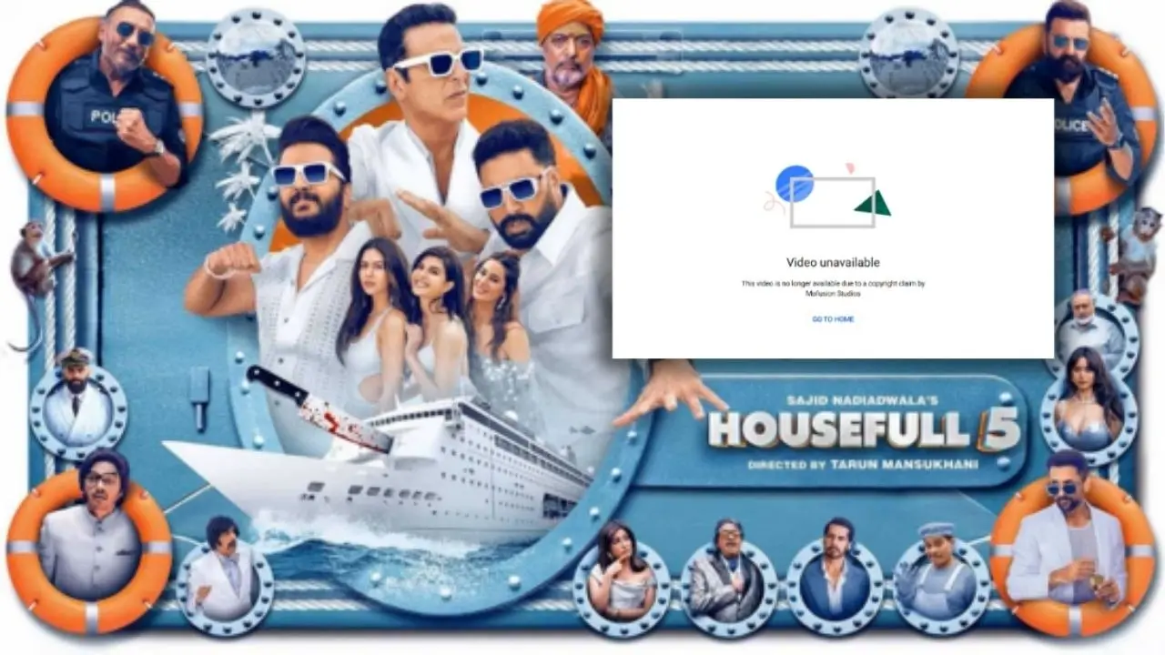 Housefull 5 Teaser Removed From YouTube, And It Has A Diljit Connection